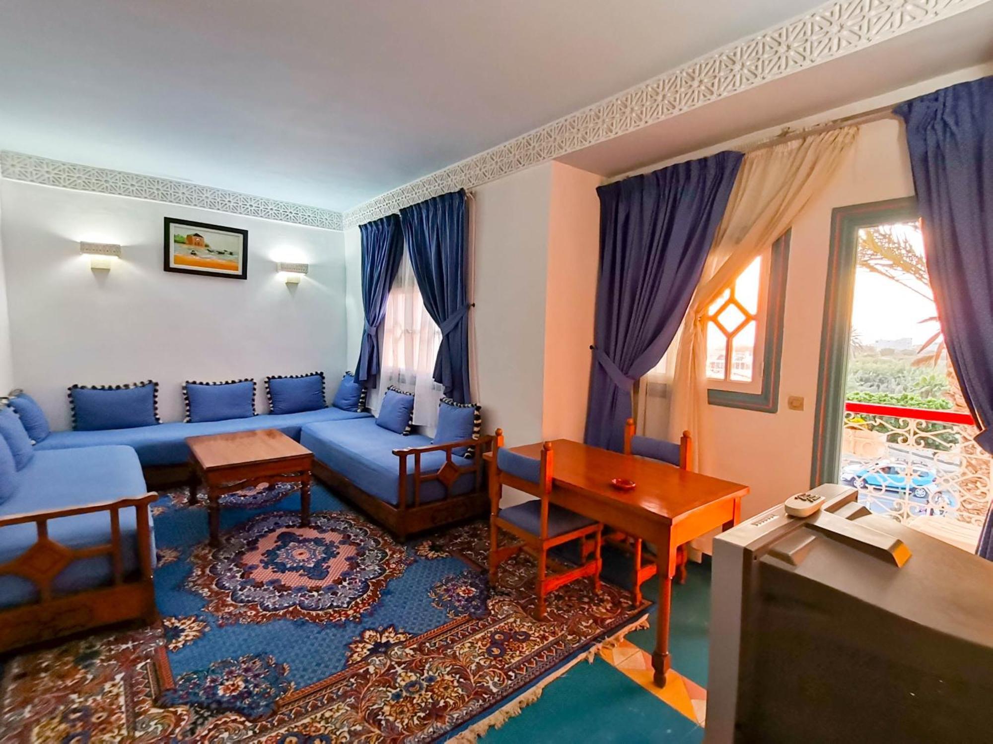 Hotel Auberge Du Littoral Aourir Eksteriør billede