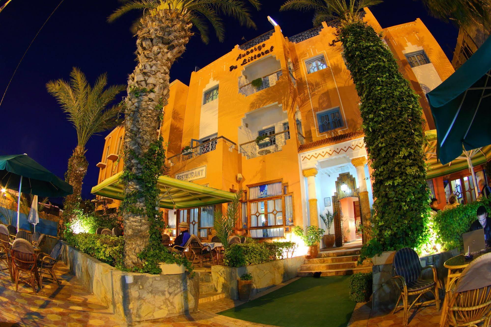 Hotel Auberge Du Littoral Aourir Eksteriør billede